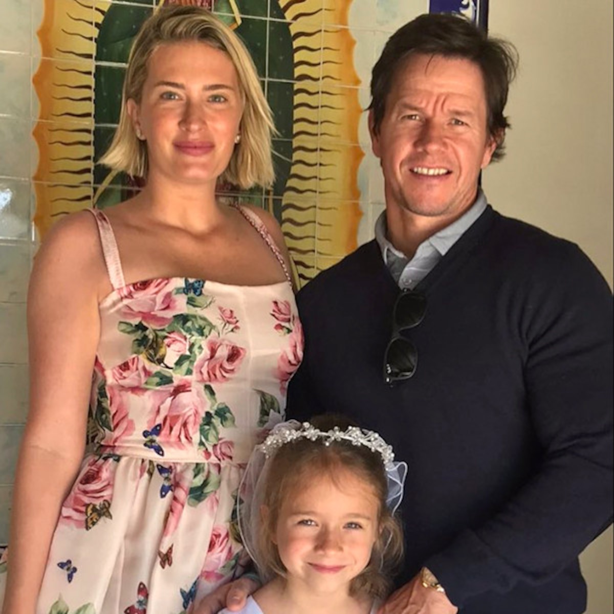 Mark Wahlberg And Wife Celebrate Youngest Daughter S First Communion E Online